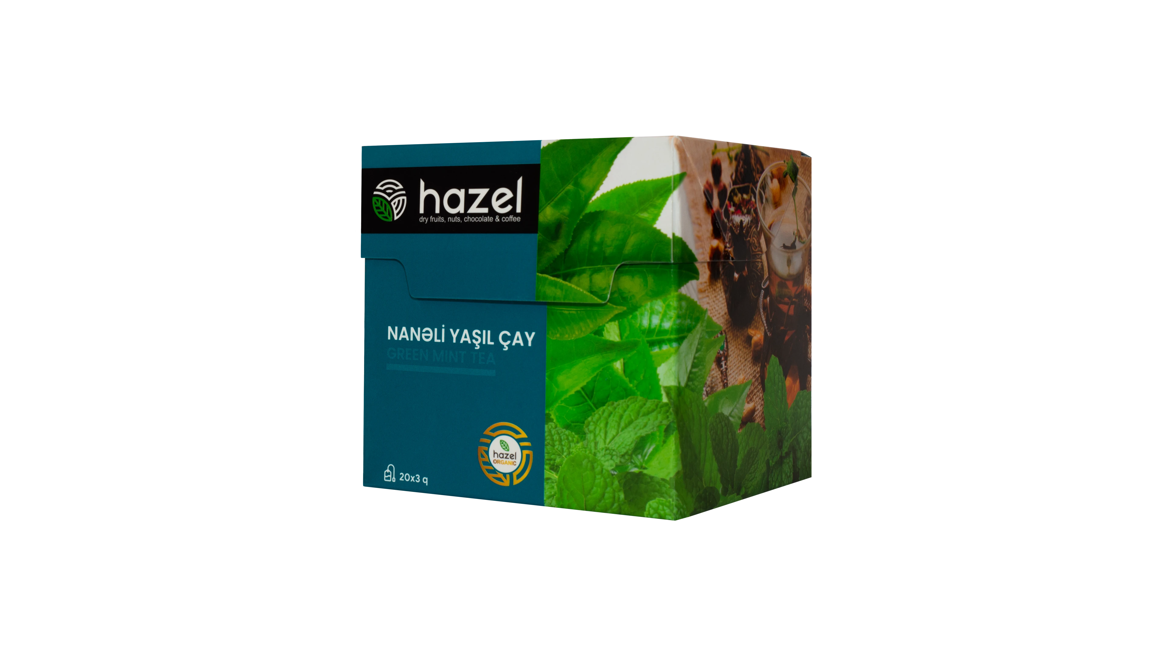 Hazel Nanəli yaşıl çay (paket)
